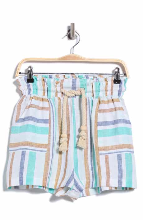 Avery Linen Cover-Up Shorts