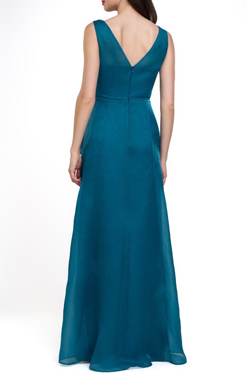 JS COLLECTIONS JS COLLECTIONS NIKITA CASCADE RUFFLE ORGANZA GOWN