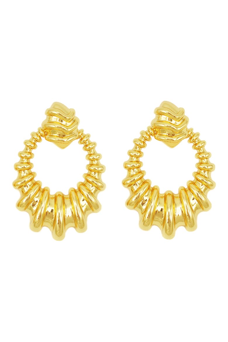 Dionne Statement Earrings, Main, color, GOLD