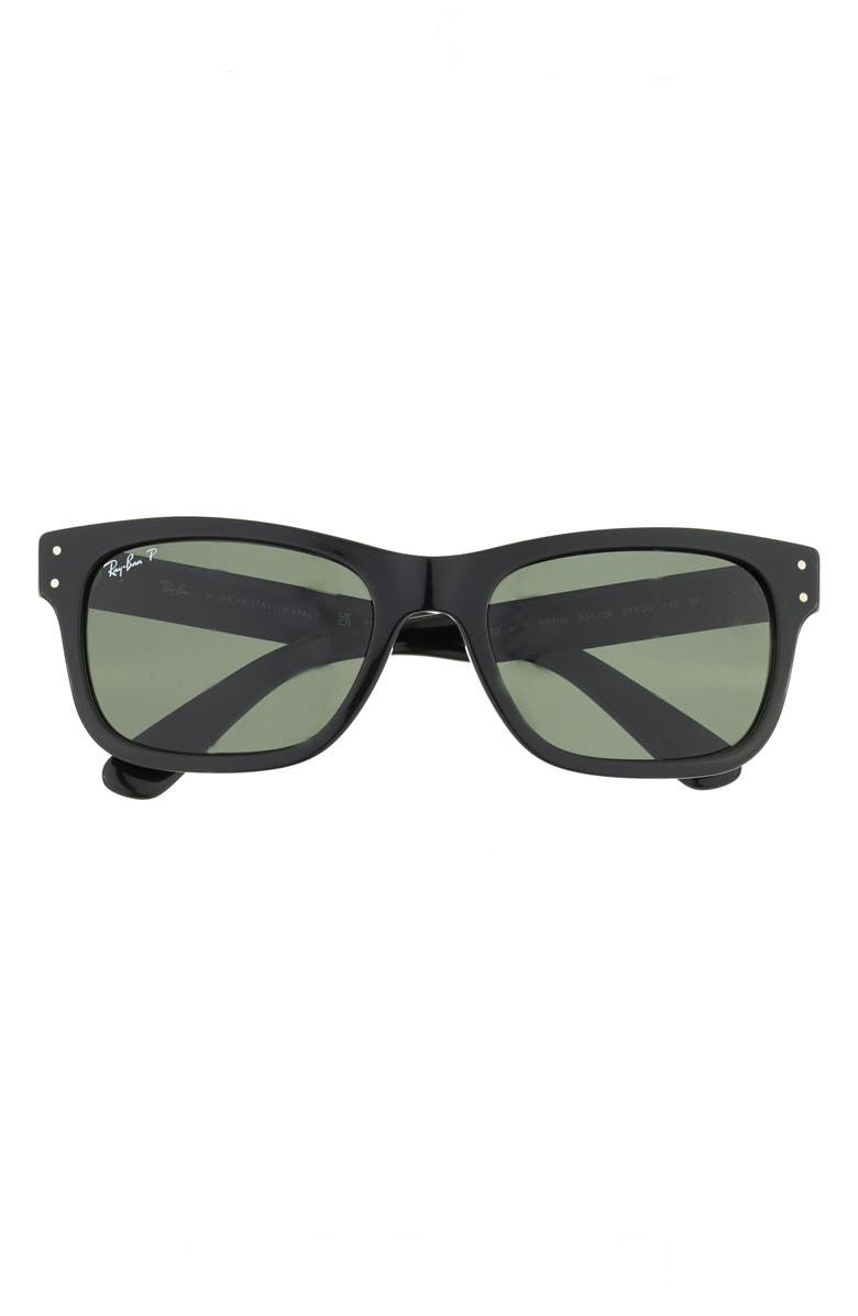 Ray-Ban Mr. Burbank 58mm Polarized Rectangular Sunglasses, Main, color,