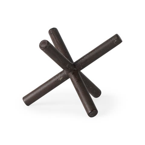 Astericks Metal Decor Object