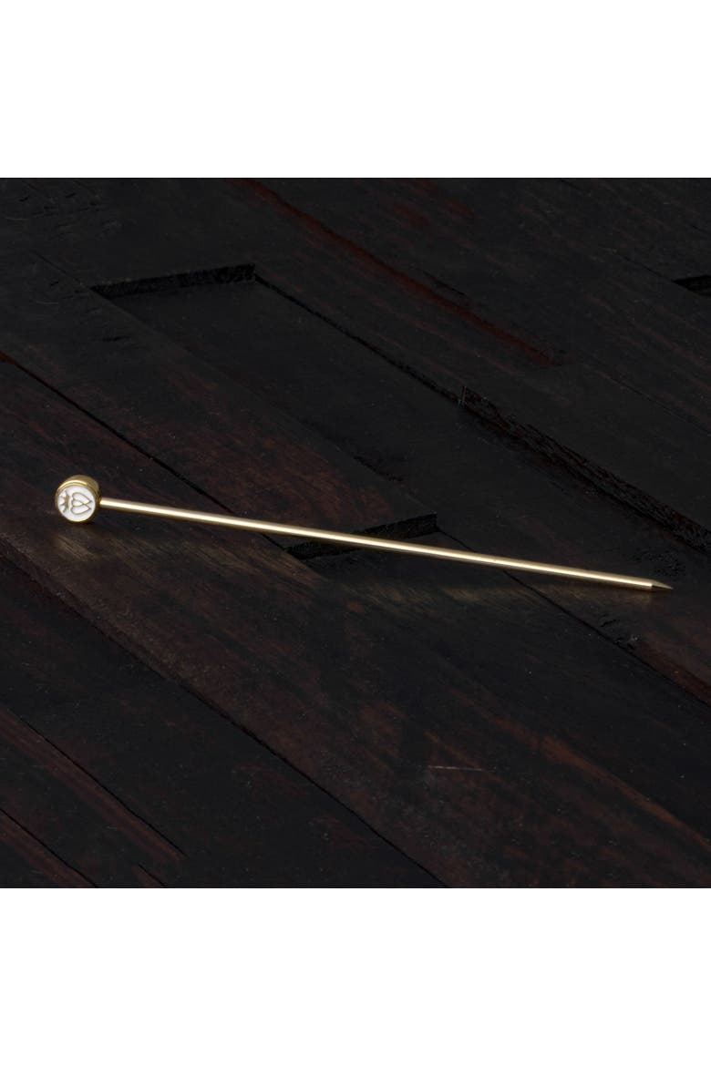 Luckenbooth 8-Pack XL-Cocktail Picks, Alternate, color, Gold