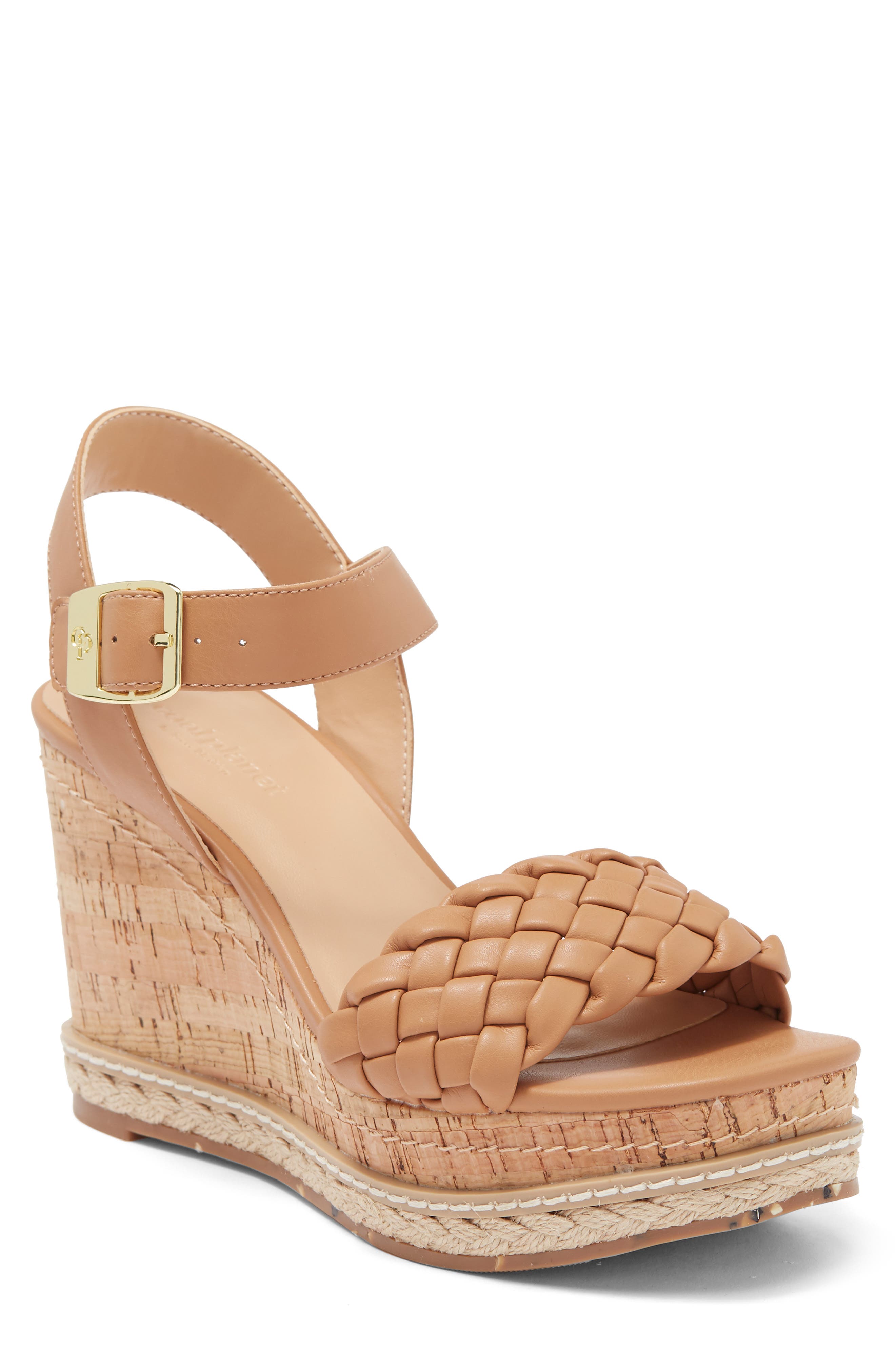 Jitney Espadrille Platform Wedge Sandal, Main, color, CAMEL PARI