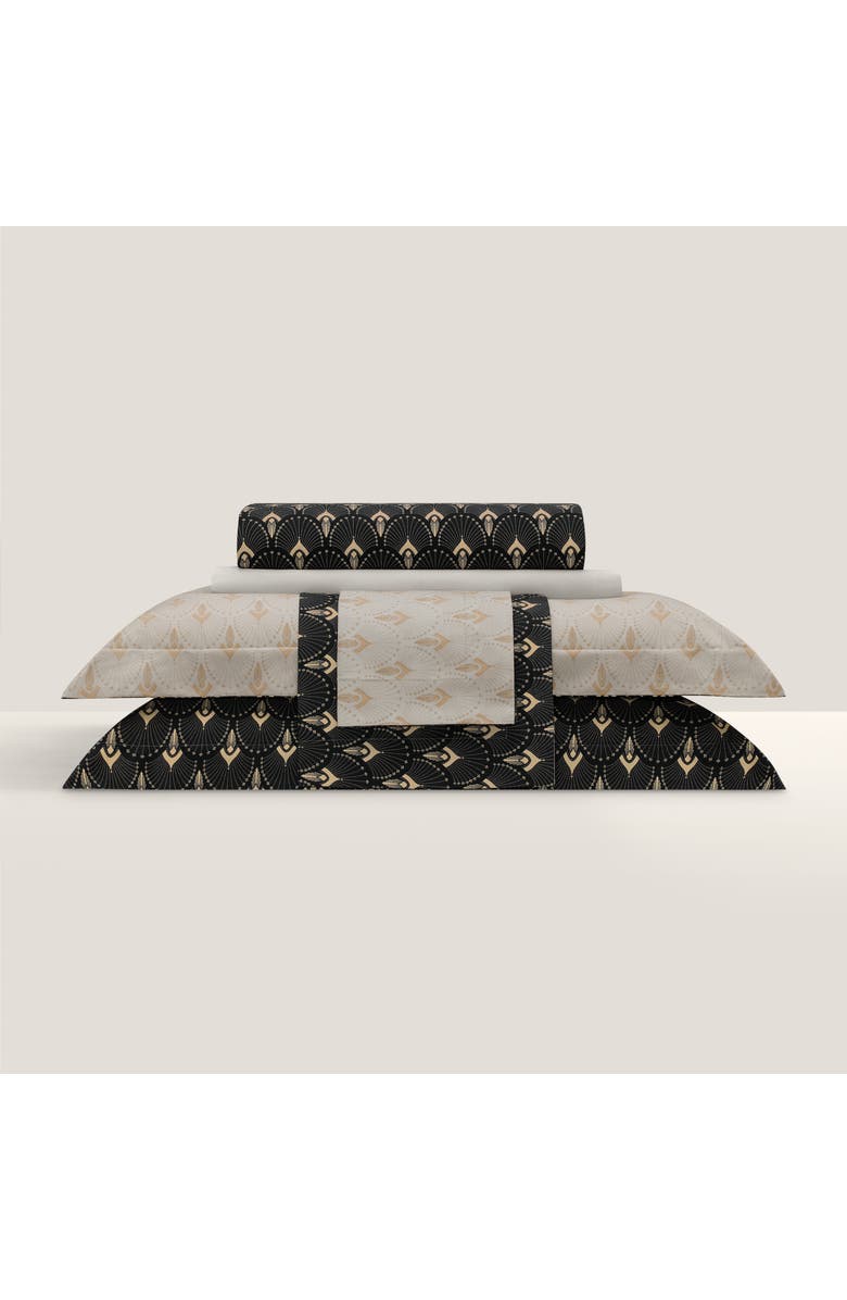 Togas Ladnier Fitted Sheet, Alternate, color, Grey