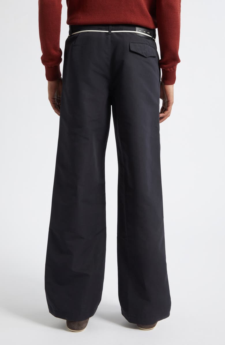 SONG FOR THE MUTE x Birkenstock The Artist Distressed Denim Overalls, Alternate, color, Black