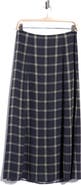rag & bone Cher Plaid Chiffon Maxi Skirt