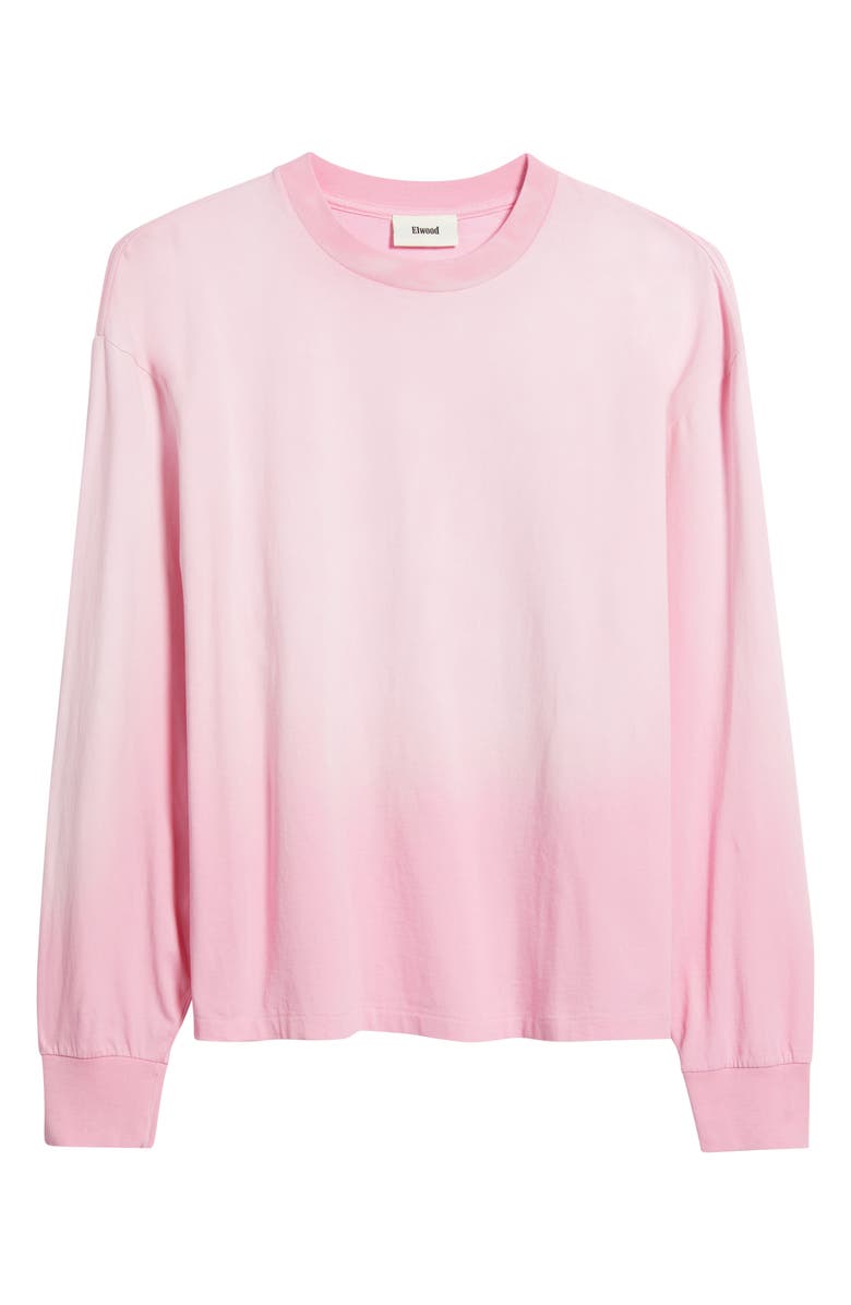 Elwood Core Oversize Long Sleeve T-Shirt, Alternate, color, Sun Faded Pink