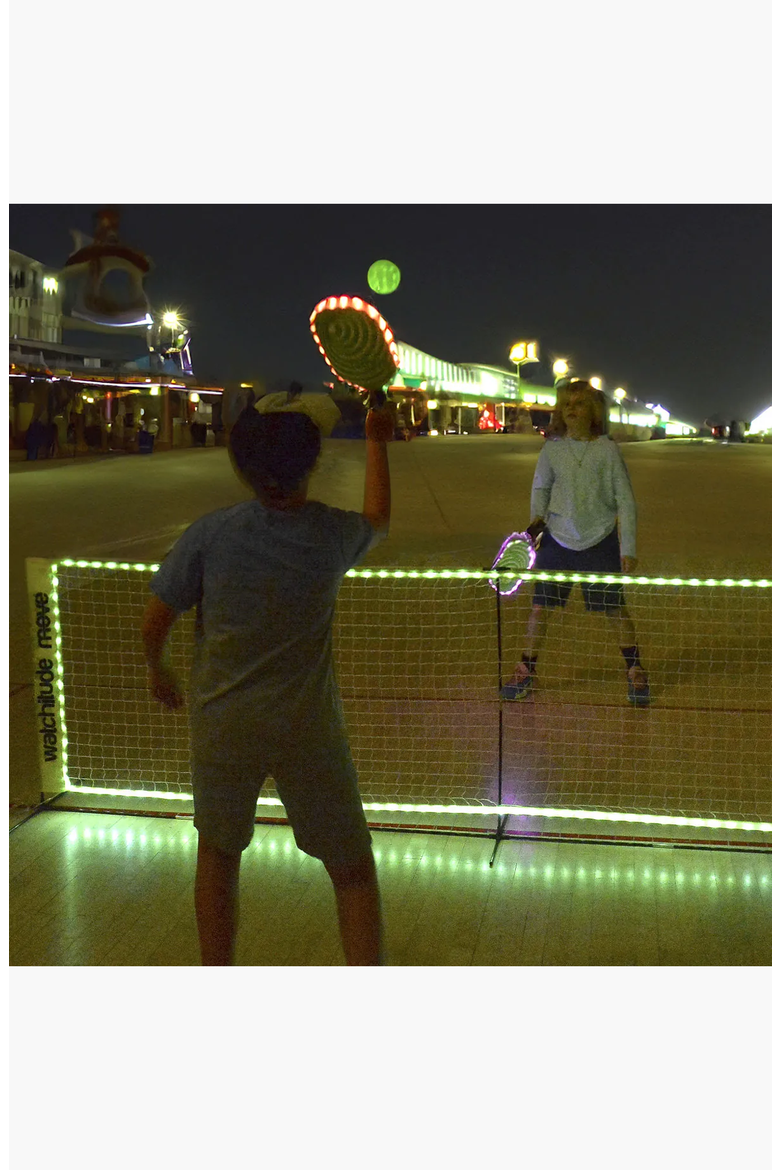 Kids Indoor/Outdoor Light-Up Pickleball Set, Alternate, color, Neon Green