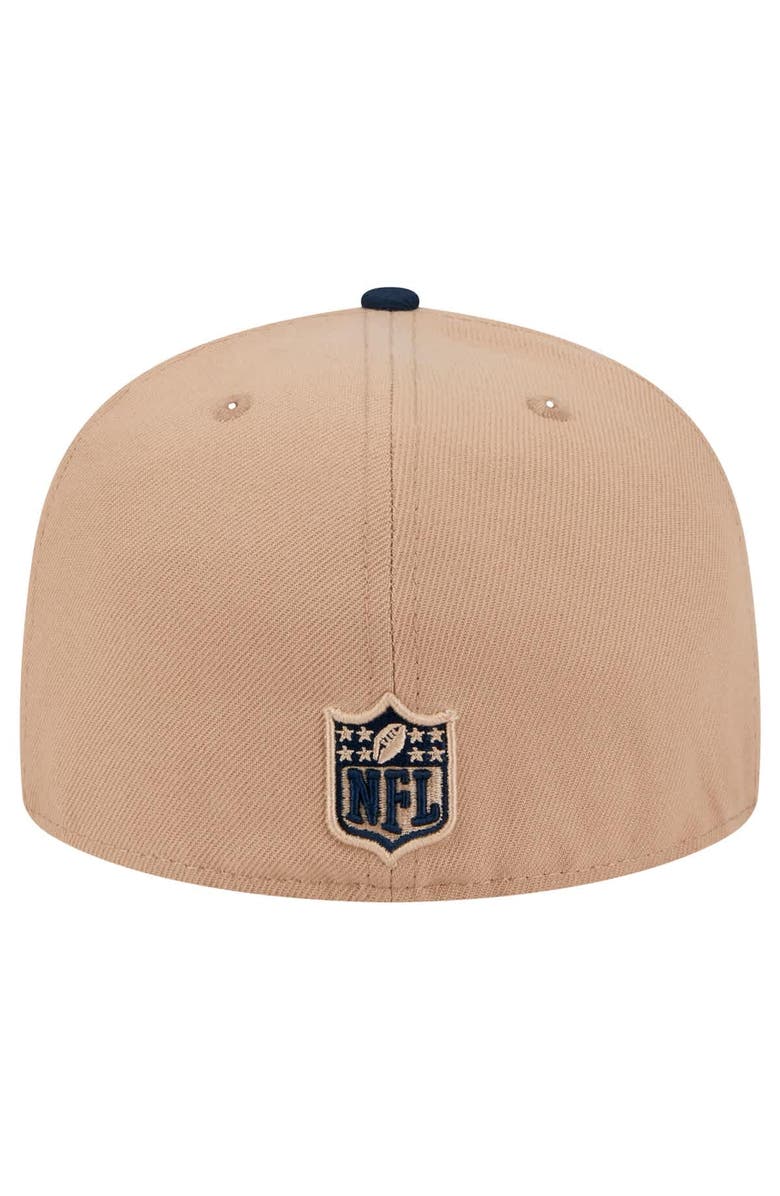 New Era Men's New Era Tan Tennessee Titans   Logo Main 59FIFTY Fitted Hat, Alternate, color, Tan