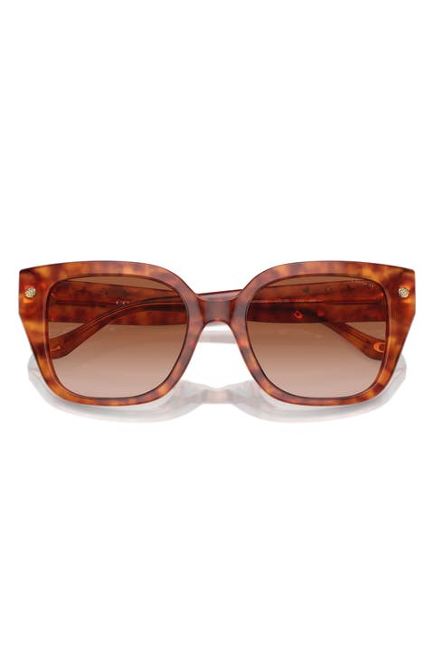 53mm Gradient Square Sunglasses