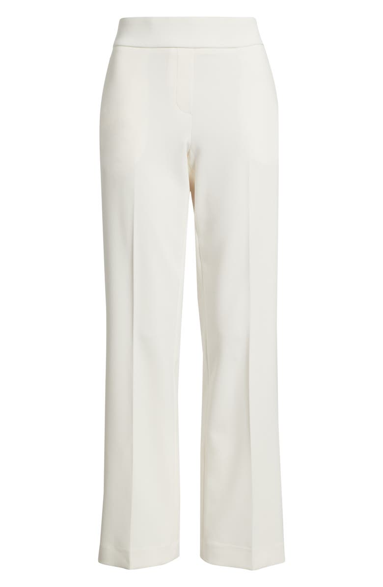 Anne Klein Grace High Waist Pull-On Pants, Alternate, color, White Dove