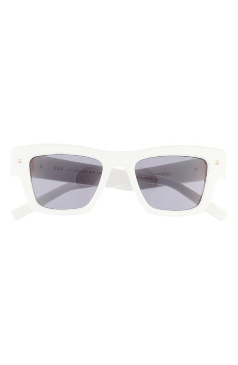 50mm Rectangular Sunglasses