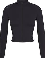 NikeSKIMS Full Zip Mock Neck Jacket