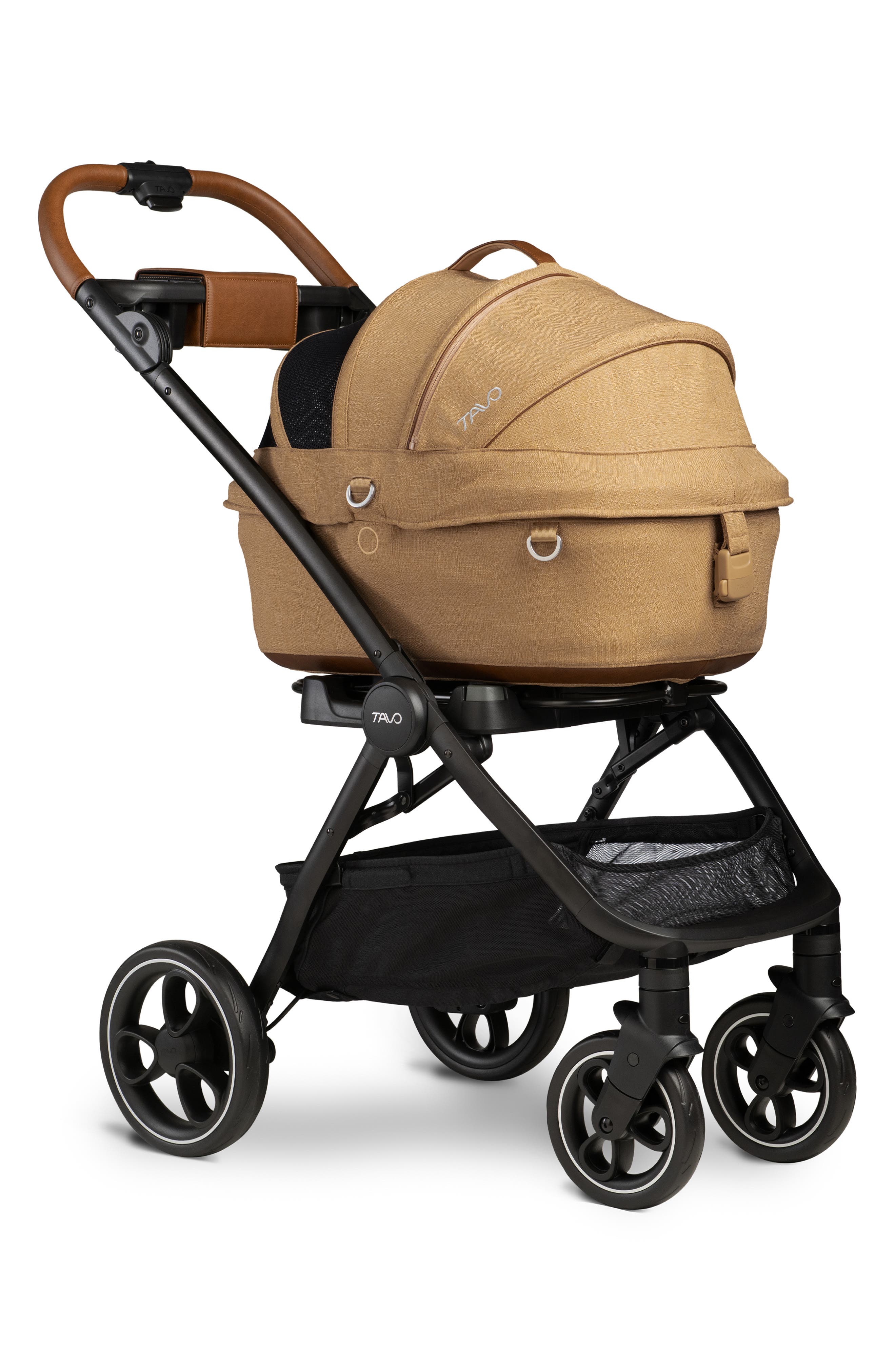 TAVO PETS Maeve™ Small Flex 3-in-1 Pet Car Seat & Stroller in Sable at Nordstrom