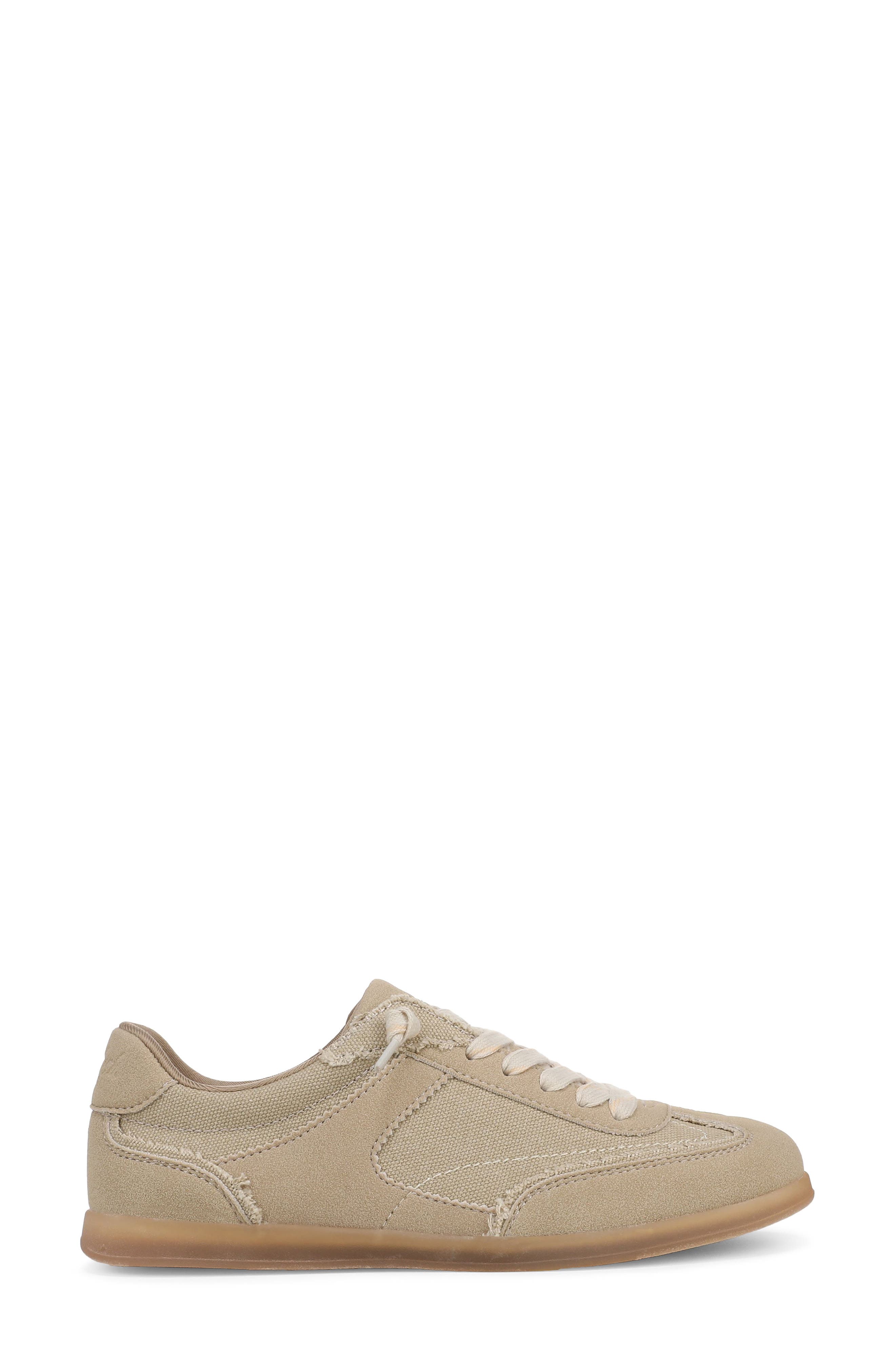 Yaz Sneaker, Alternate, color, SANDY TAUPE FAUX SUEDE