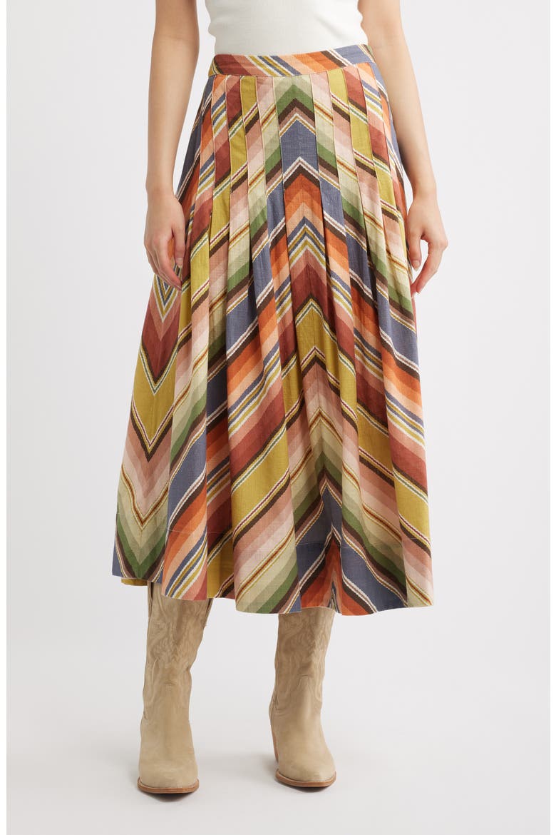The Rhythm Maxi Skirt, Main, color, DAVENPORT STRIPE
