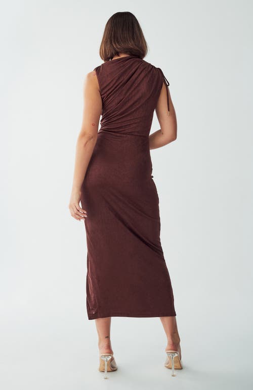 Bwldr Eternity Dress In Brown