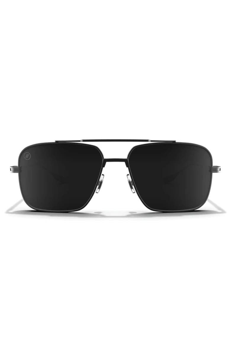 Blenders Eyewear Phoenix 56mm Polarized Aviator Sunglasses, Main, color, 