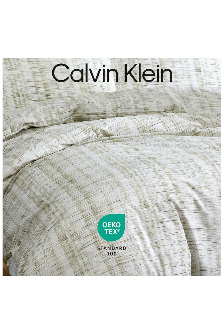 Weave Texture Cotton Blend Comforter & Shams Set, Alternate, color, LIGHT GREEN