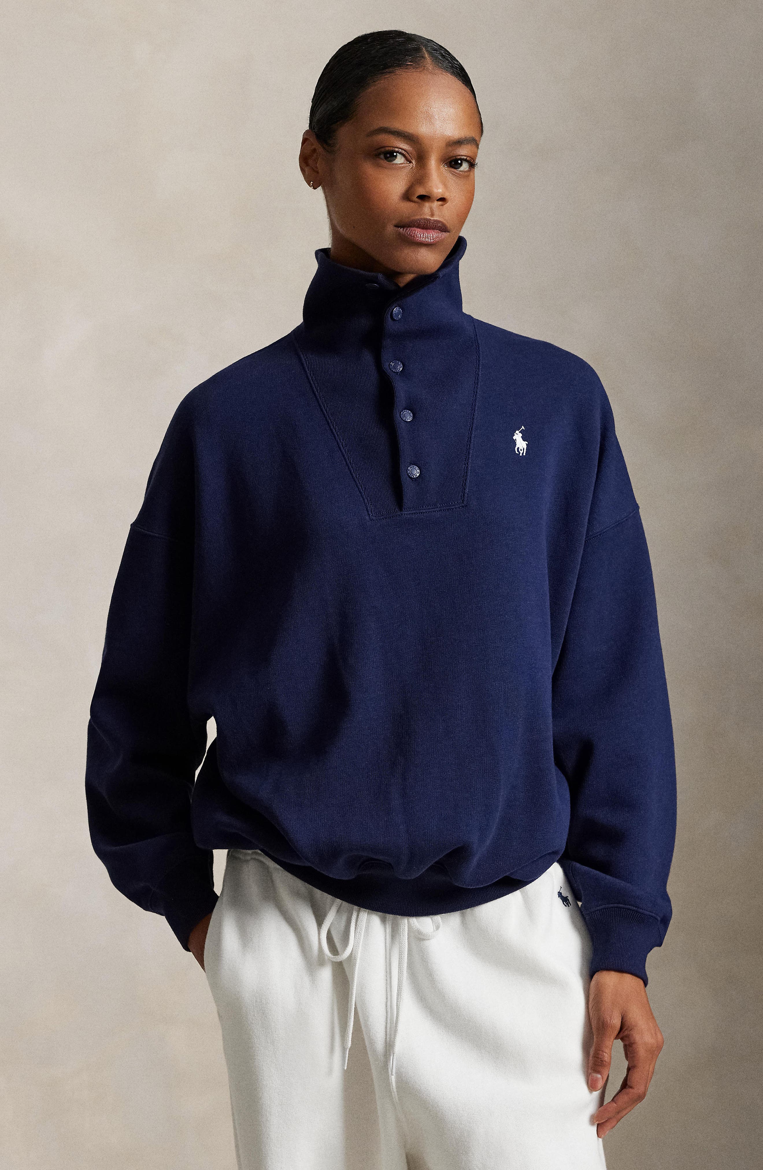 Polo Ralph Lauren Team USA Embroidered Graphic Snap Placket