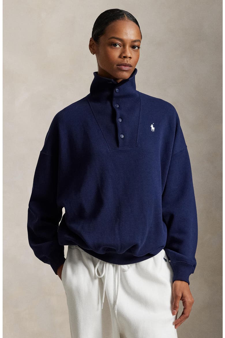 Polo Ralph Lauren Team USA Embroidered Graphic Snap Placket