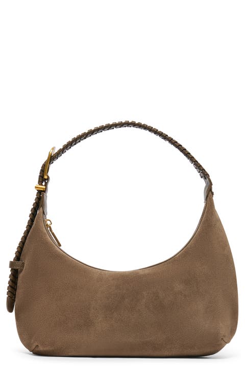 Zamora Suede Shoulder Bag