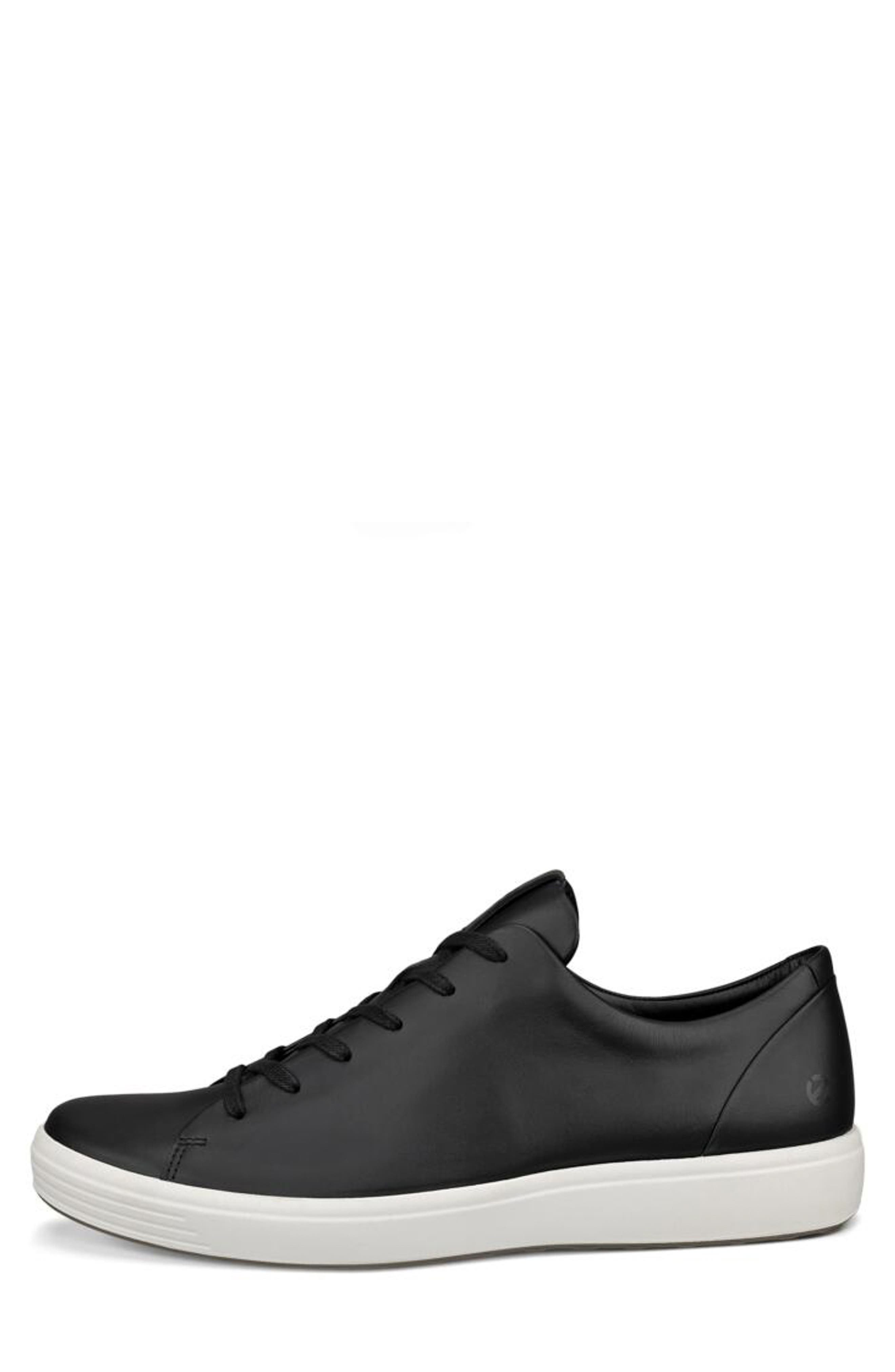 ECCO Soft 7 Premier Sneaker, Alternate, color, Black