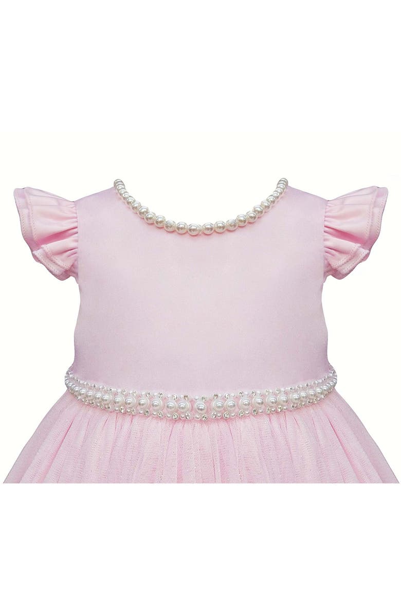 COUTURE PRINCESS Satin Party Dress, Alternate, color, Pink