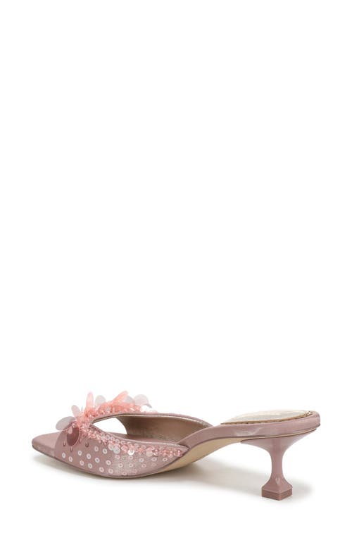 Circus Ny By Sam Edelman Juliana Sequin Mid-heel Dress Sandals In Blush