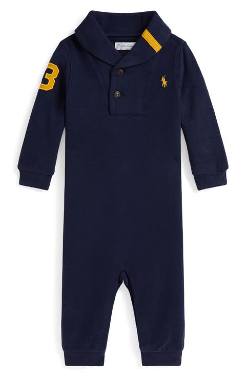 Estate Rib Knit Romper (Baby)