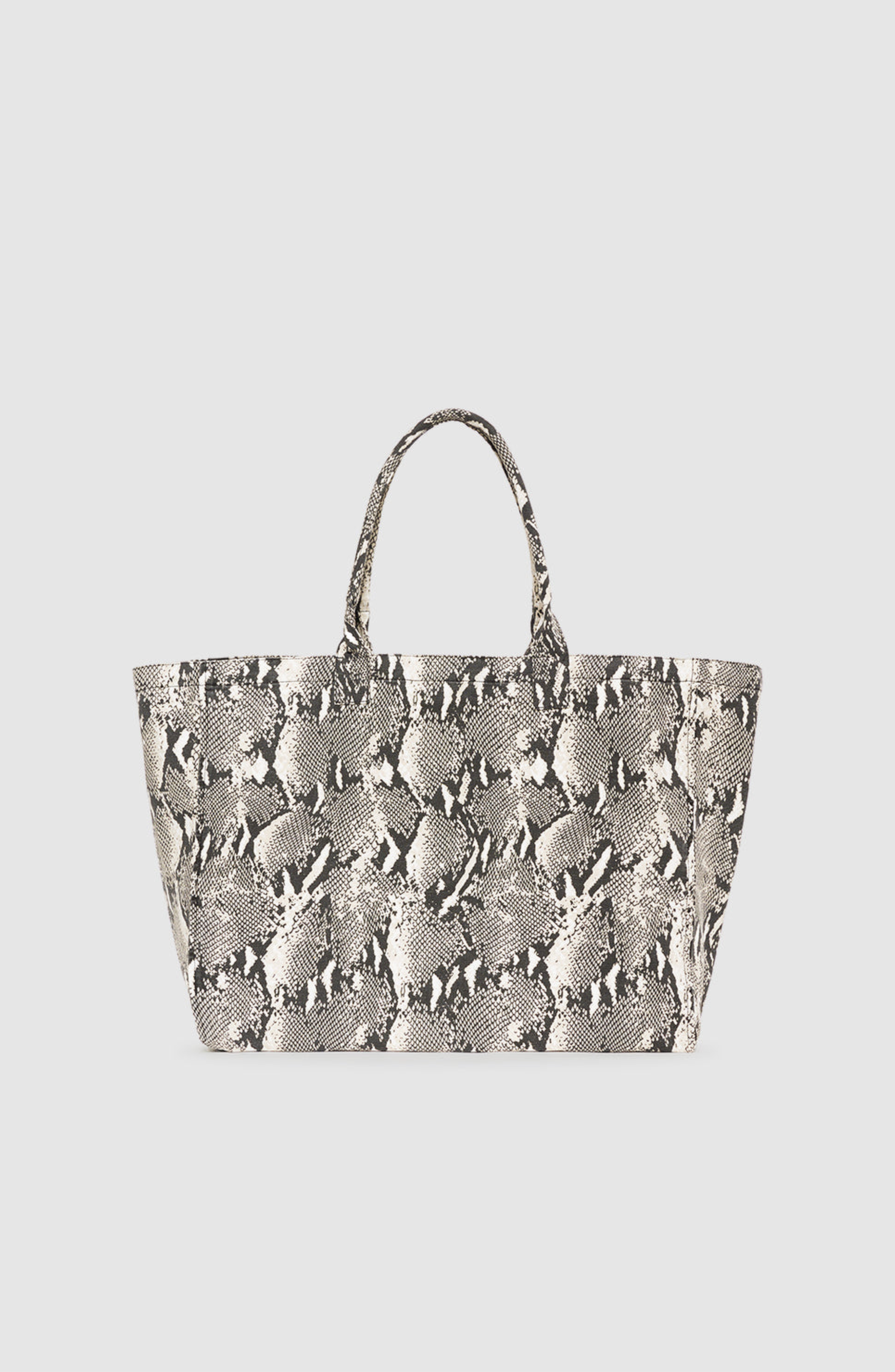 ANINE BING Leo Canvas Tote Bag, Alternate, color, 
