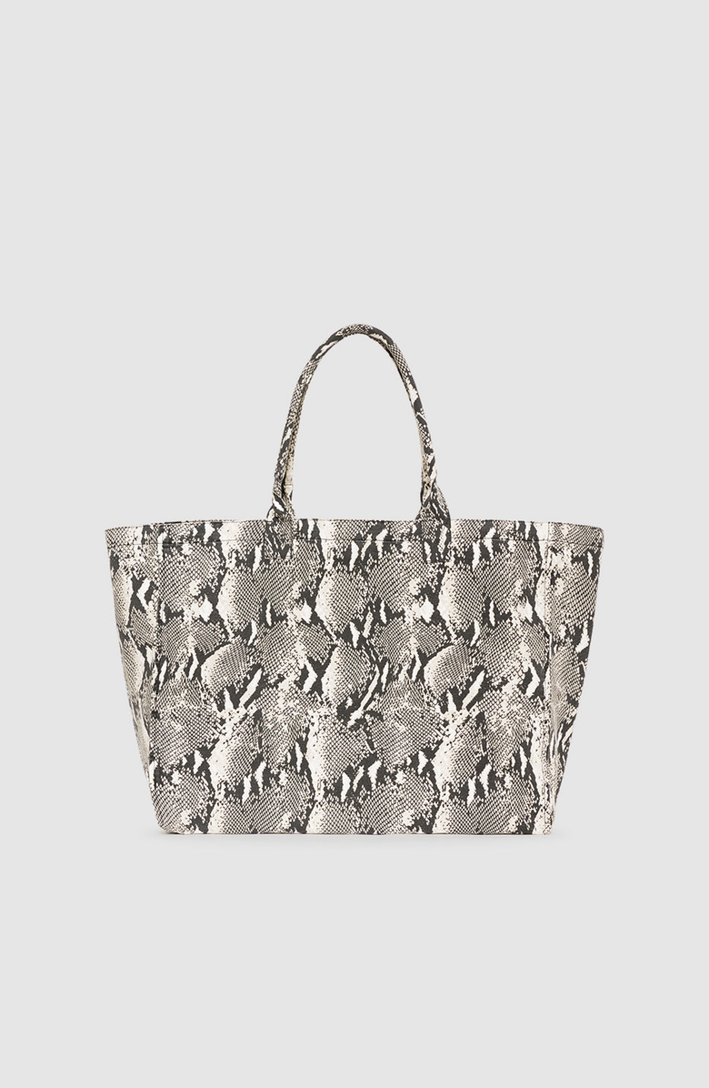 ANINE BING Leo Canvas Tote Bag, Alternate, color,