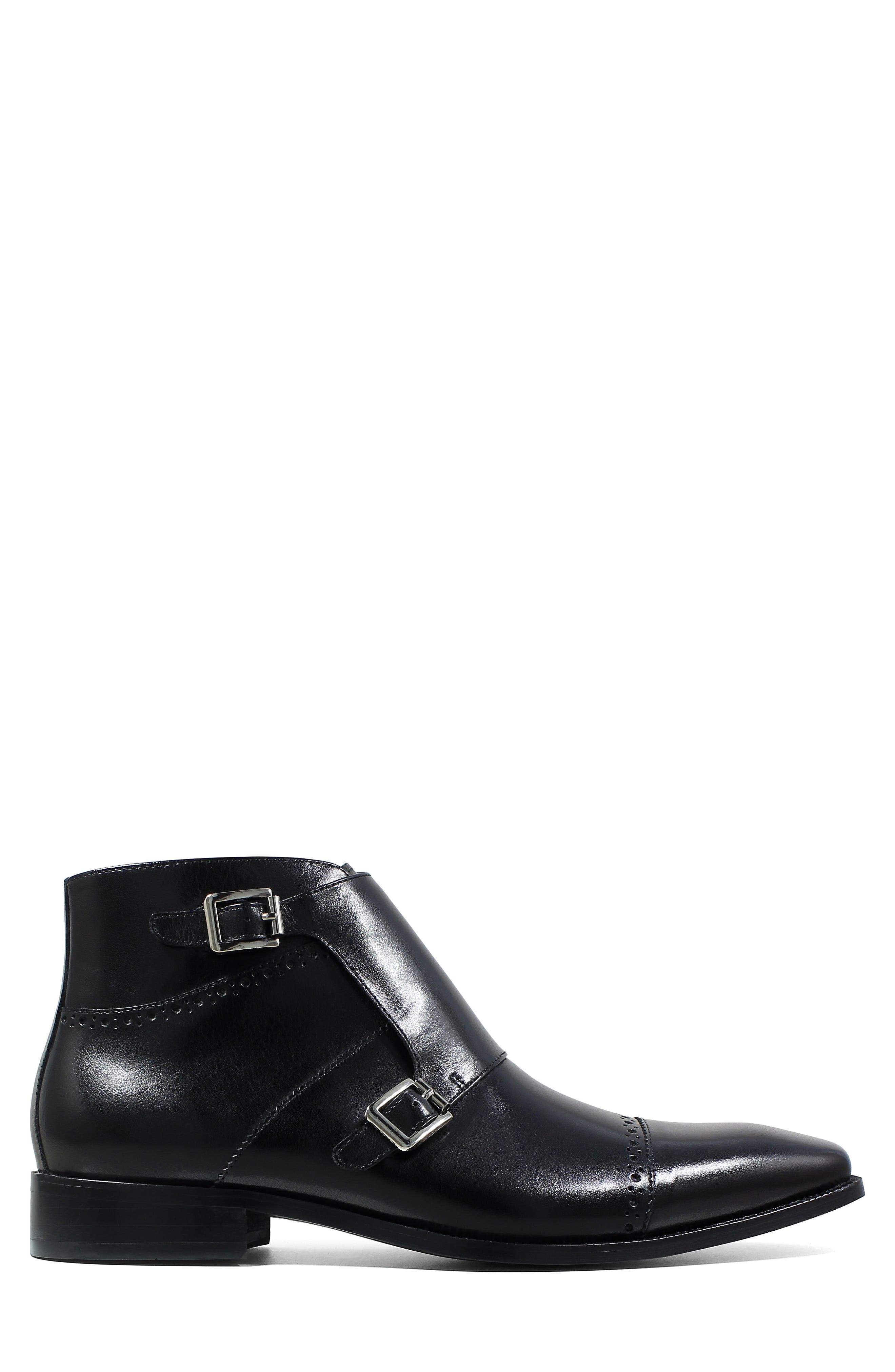 Stacy Adams Kason Double Monk Strap Boot, Alternate, color, 