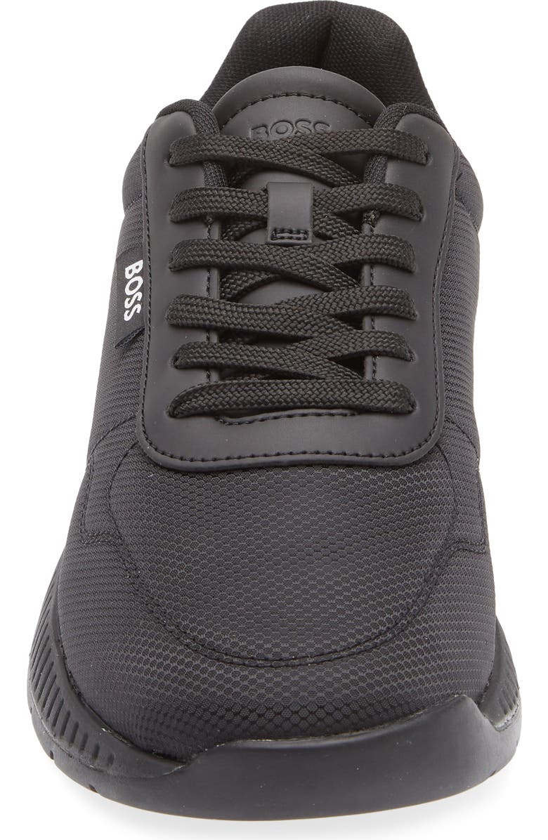 BOSS Titanium Runn Sneaker, Alternate, color, Black