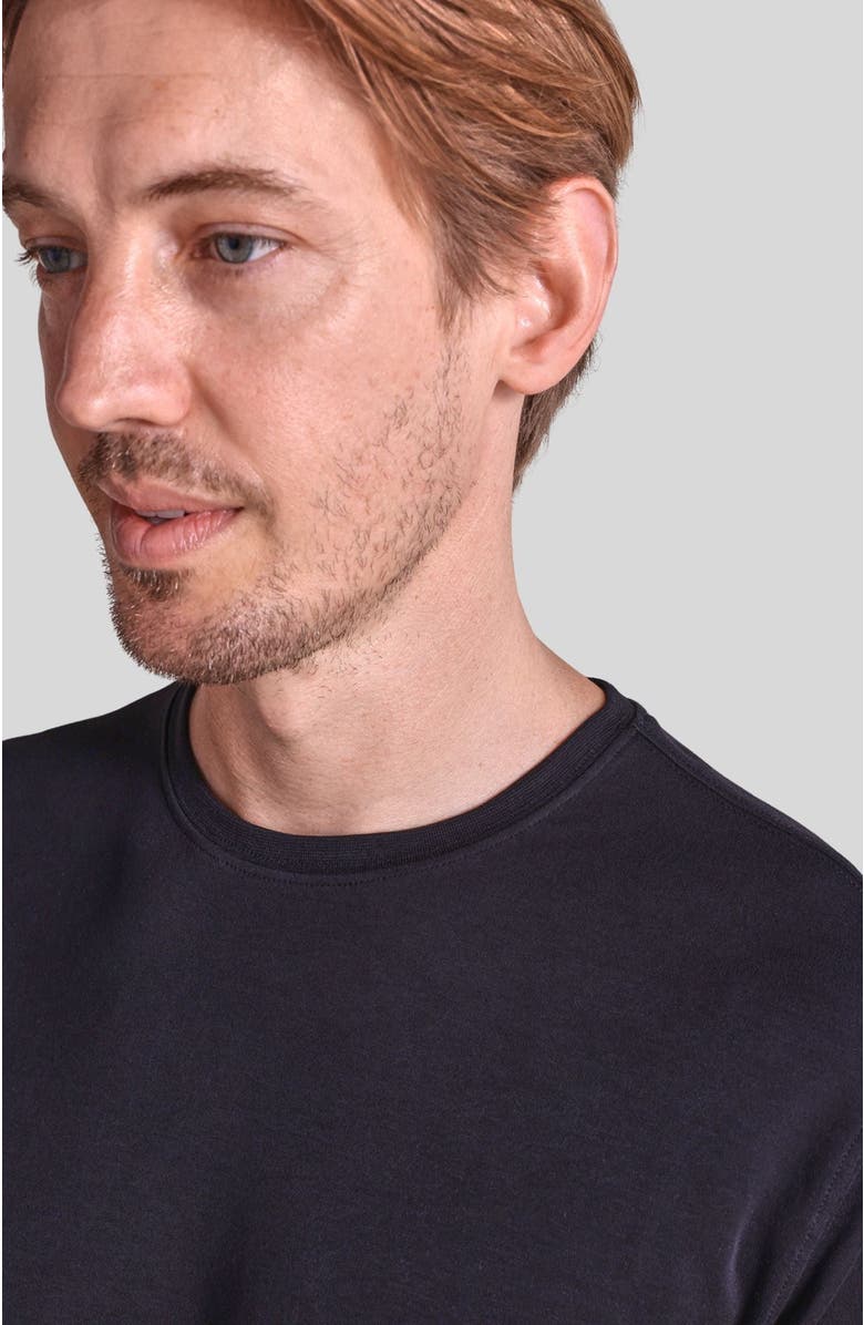 Rye 51 The Luxe Supima Tee, Alternate, color, Black