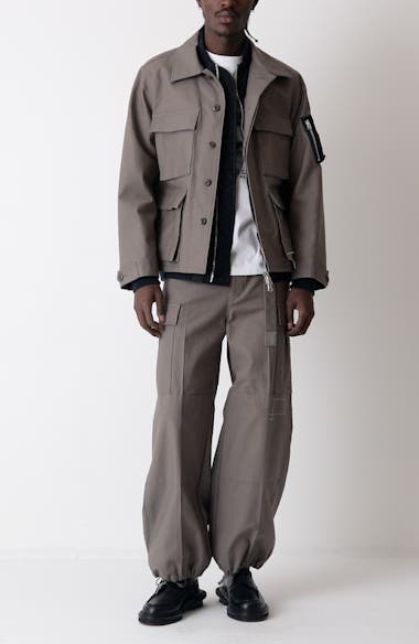 Sacai x WTAPS® Layered Chore Jacket | Nordstrom