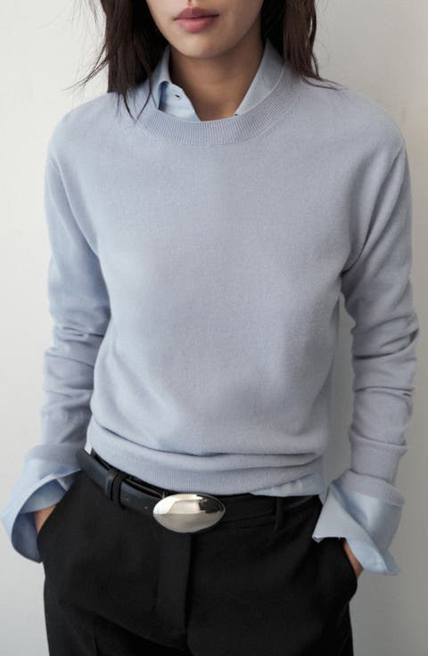 Round Neck Wool Sweater