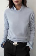 MANGO Round Neck Wool Sweater