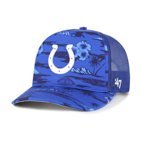 Men's '47 Royal Indianapolis Colts Fiji Trucker Adjustable Hat