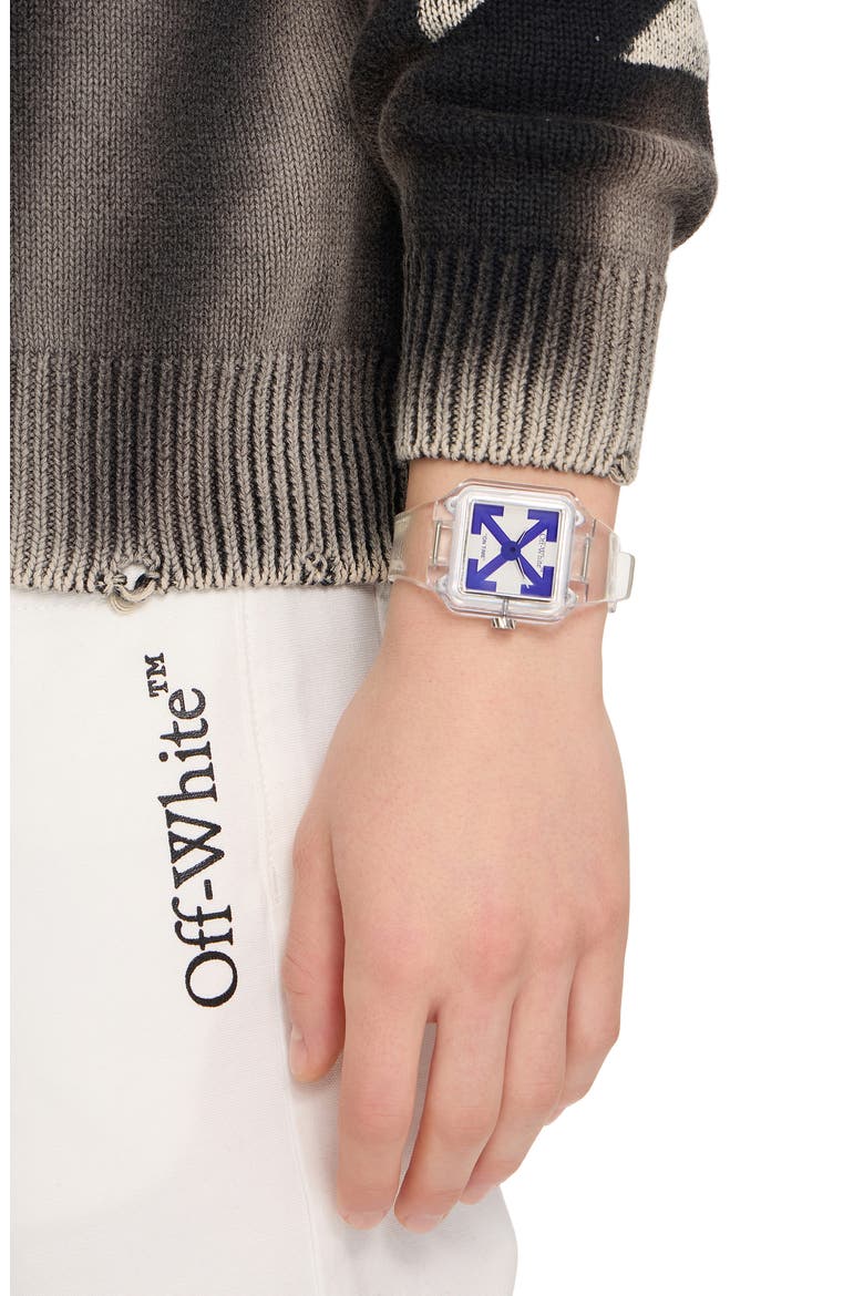 PROTO 01 Quartz Watch, 38mm x 45mm, Alternate, color, TRANSPARENT SYNTHETIC