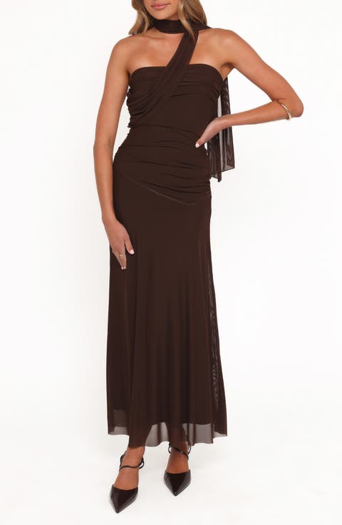 Charly One-Shoulder Maxi Dress