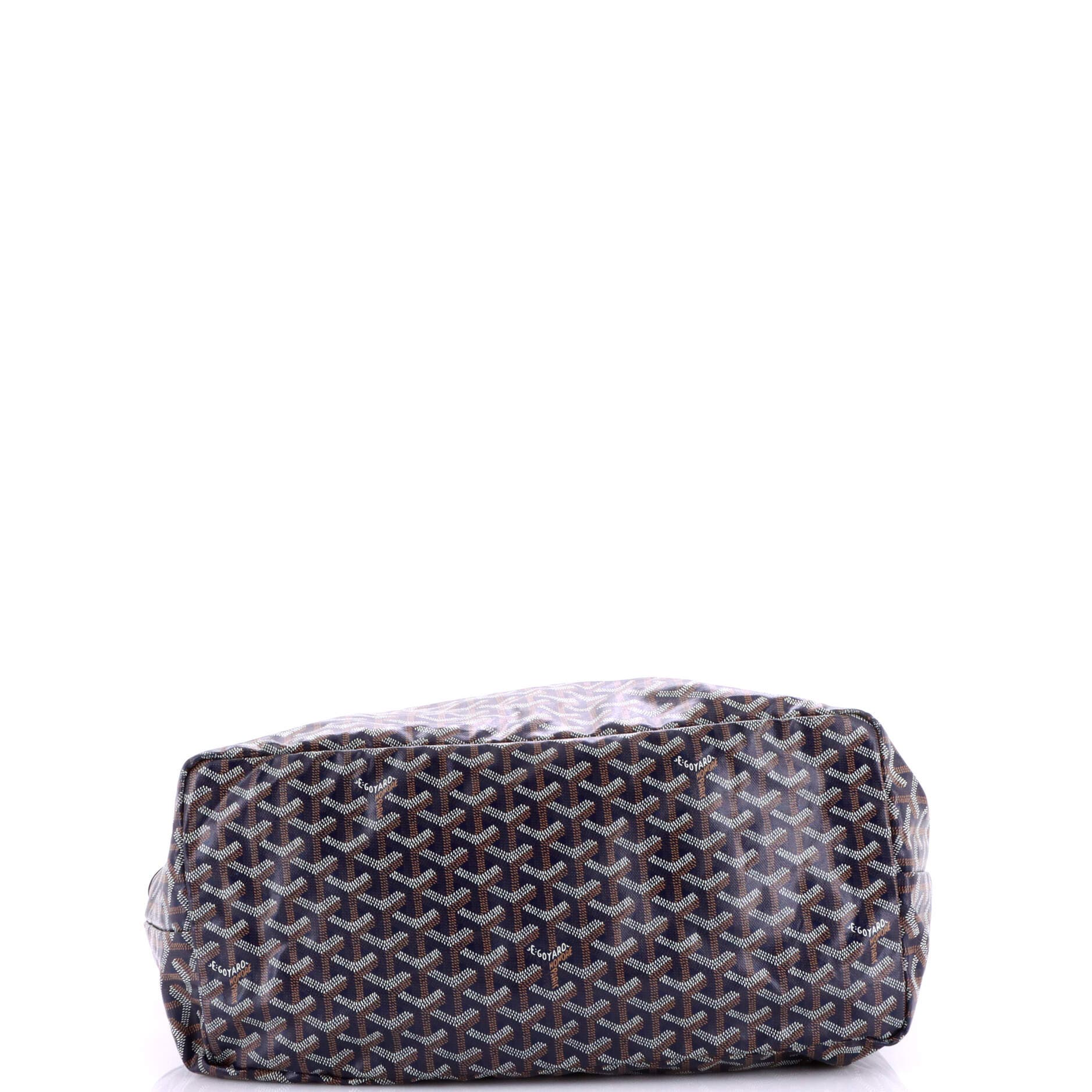 Pre-Owned Goyard Saint Louis Tote Coated Canvas GM, Alternate, color, Blue