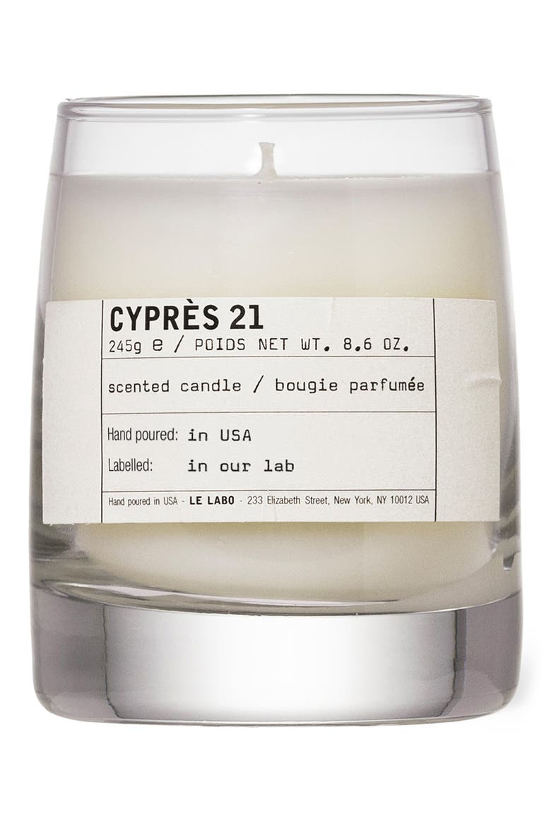 Cyprès 21 Scented Candle, Main, color, NO COLOR