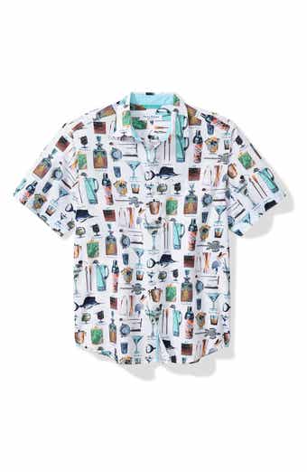 Nova Wave Well Stocked Short Sleeve Seersucker Button-Up Shirt