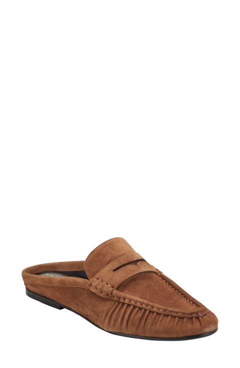 Jaynie Almond Toe Loafer Mule (Women)
