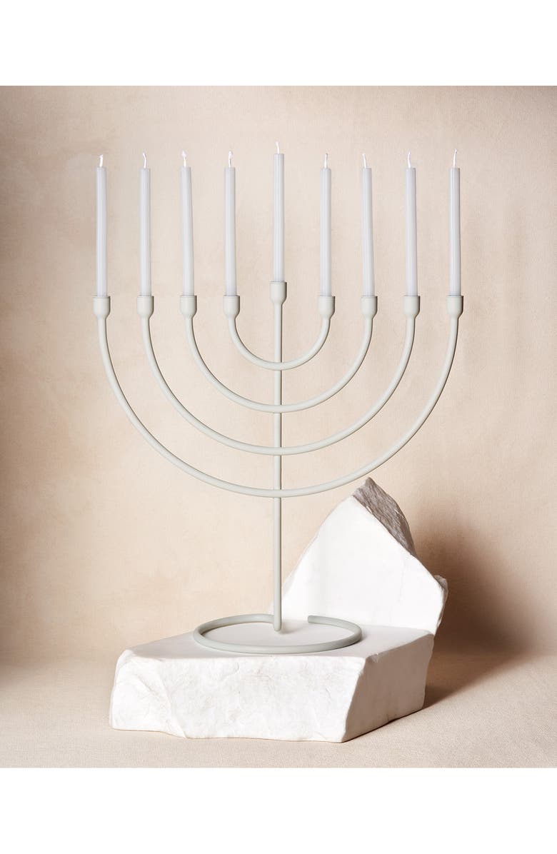 Via Maris Trace Menorah, Alternate, color,