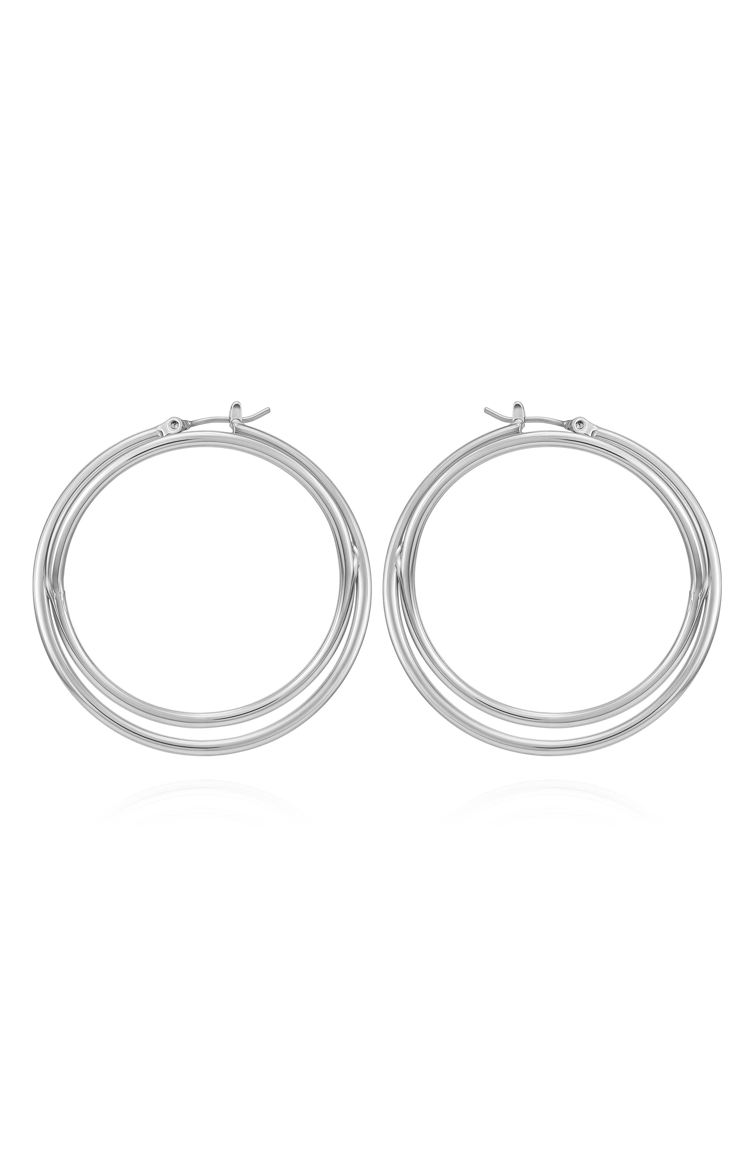 Vince Camuto Double Hoop Earrings