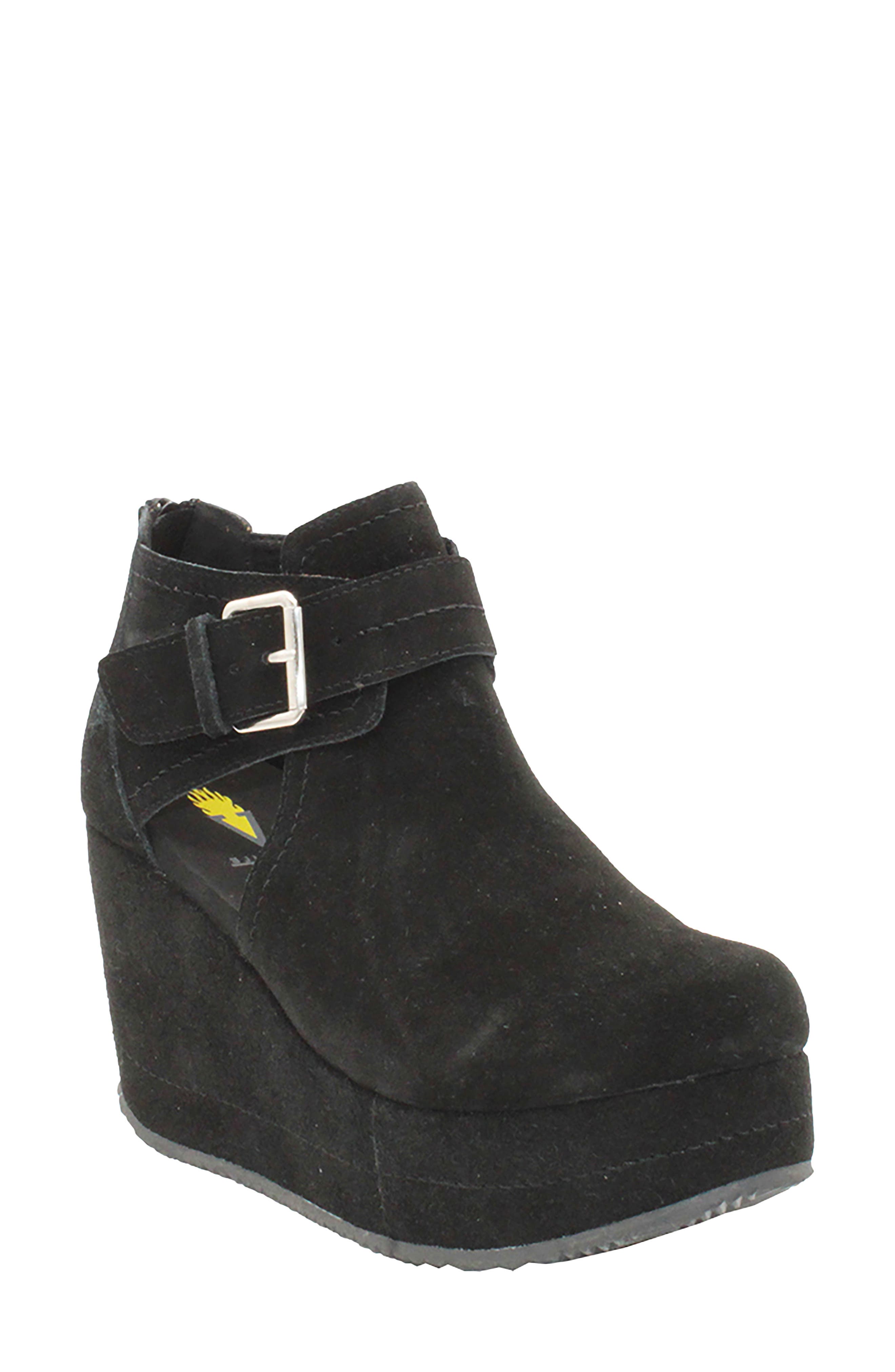 Volatile Romford Platform Wedge Bootie, Main, color, 
