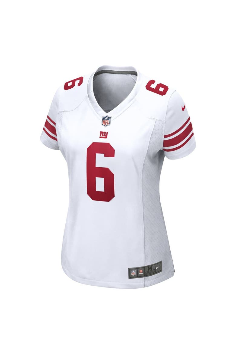 Women's Nike Jaxson Dart  White New York Giants Game Jersey, Alternate, color, White