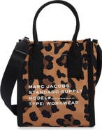 Marc Jacobs The Leopard Print Canvas Tote